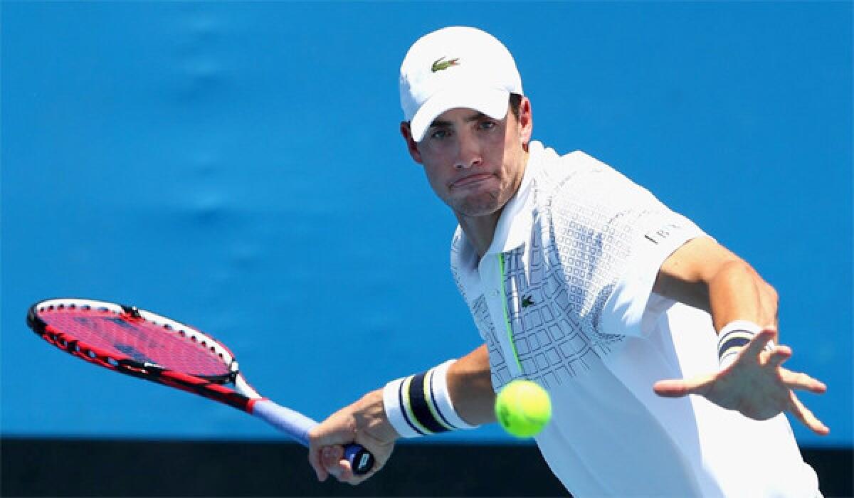 John Isner, ranked 13th in the world, is one of the few Americans ranked in the ATP Top 100.