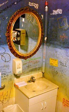 Bathroom graffiti