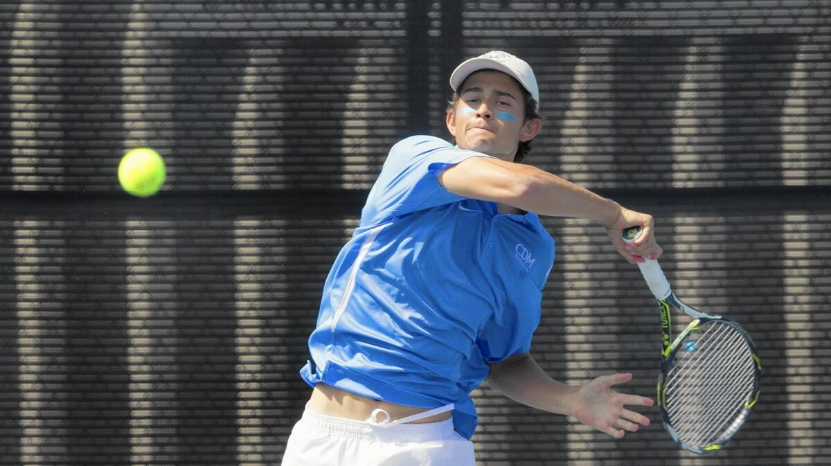 Corona del Mar High graduate Bjorn Hoffmann plans to play his final year of college tennis at UC Irvine next spring.