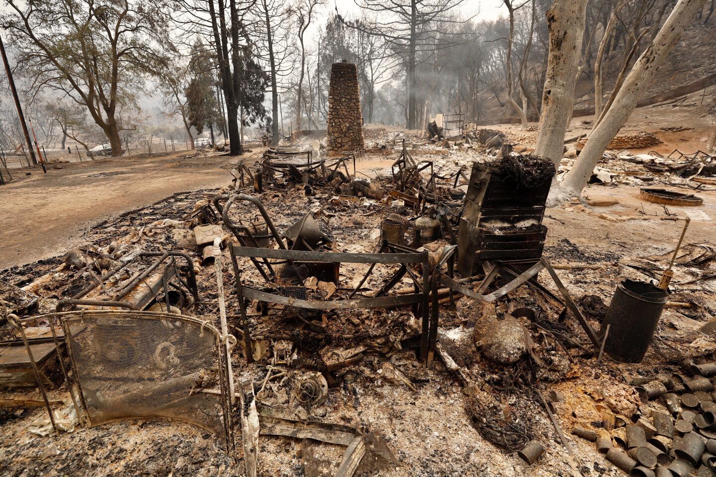 Lake fire near Lake Hughes