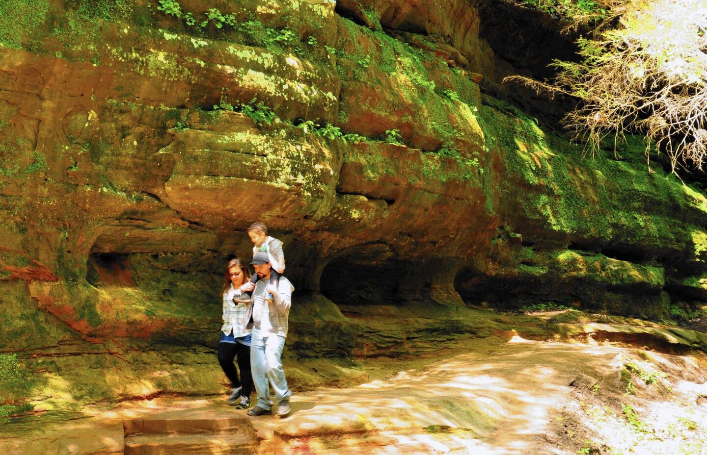 Hocking Hills State Park is Ohio’s most-visited park. Free admission and parking make it especially attractive to families on a budget.