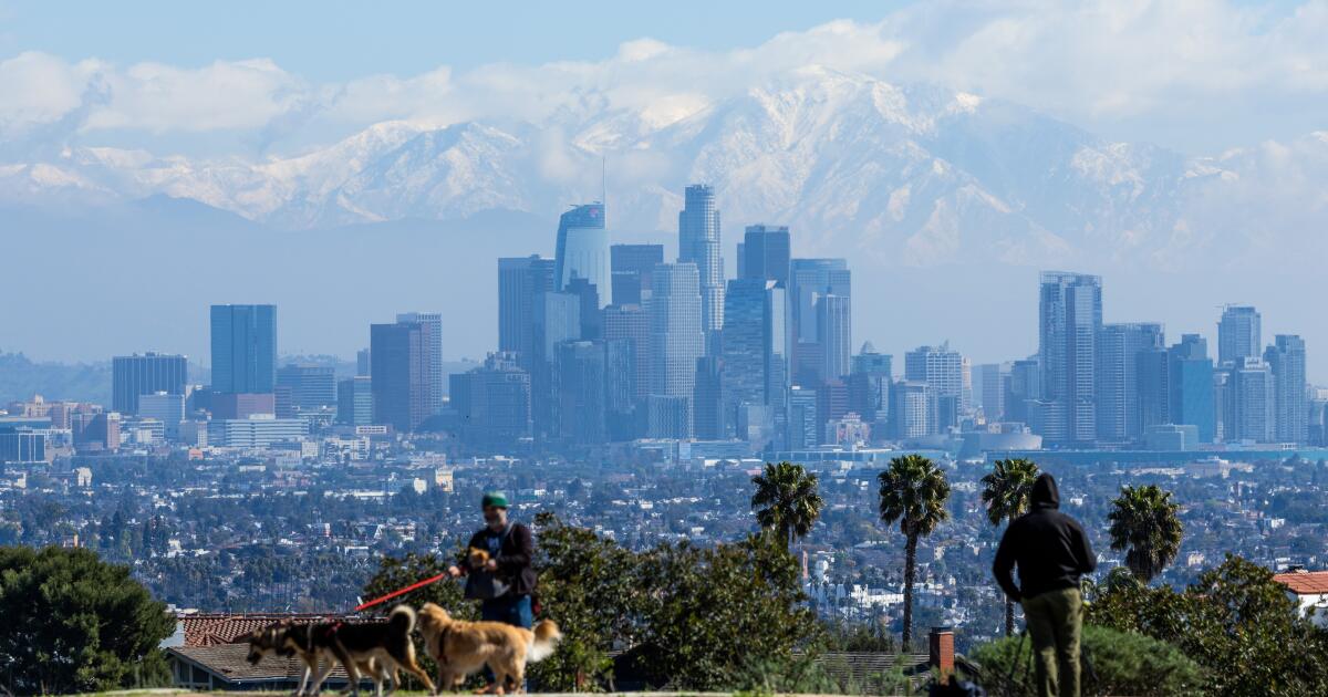 La population de Los Angeles est en déclin, vous pouvez « nous gâter pendant des décennies »