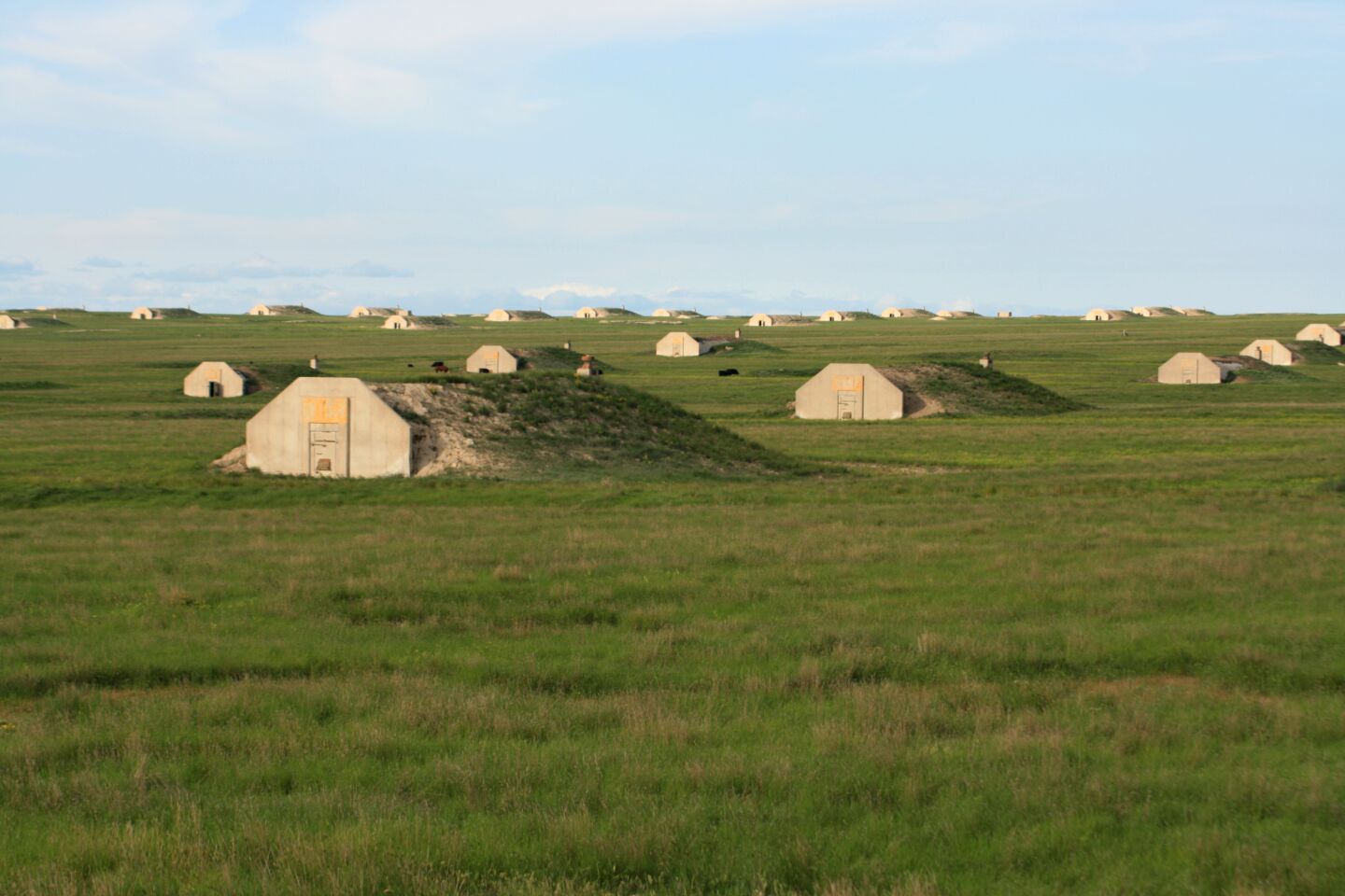 The bunkers.