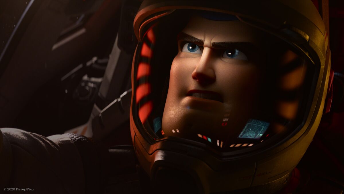 "Lightyear" tells the origin story of Buzz Lightyear (voiced by Chris Evans) from Disney-Pixar's "Toy Story" franchise.