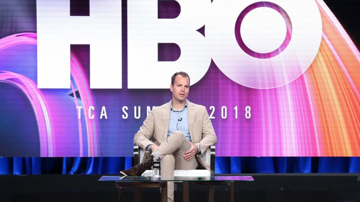 HBO programming president Casey Bloys at the Summer 2018 TCA Press Tour.