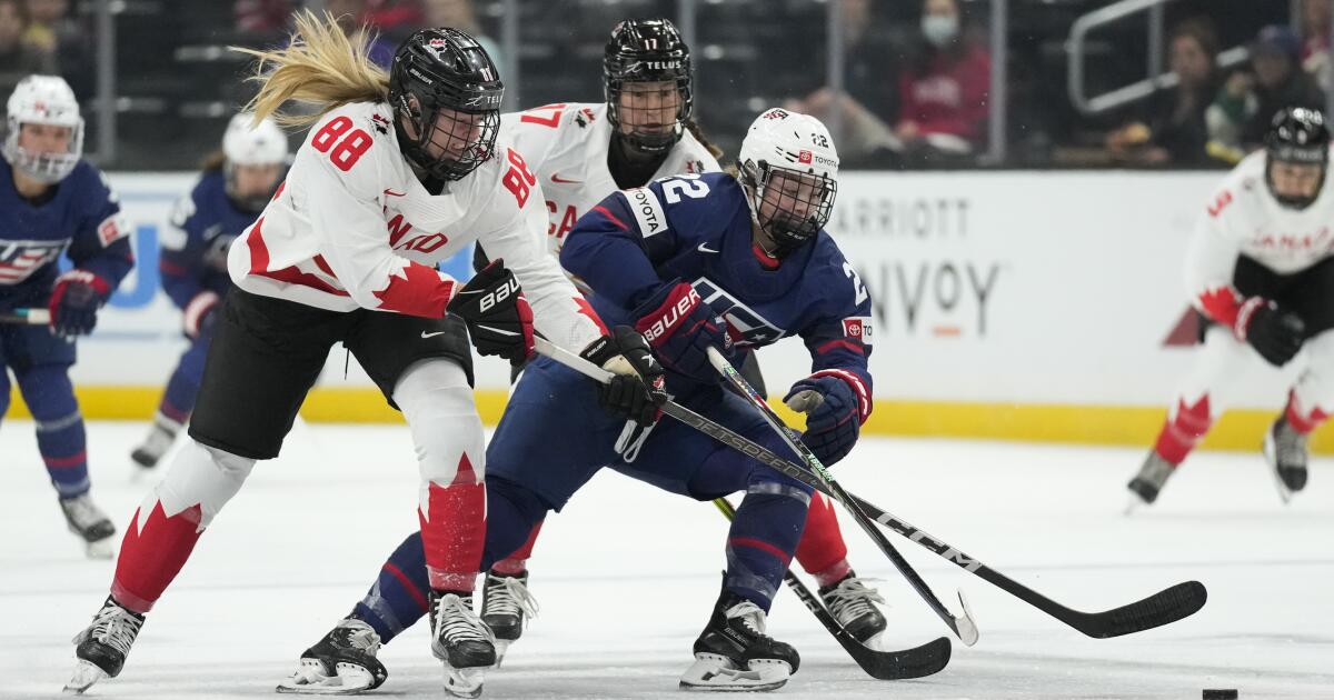 Elliott: Energized by a historic U.S-Canada rivalry, women’s hockey embraces its PWHL moment
