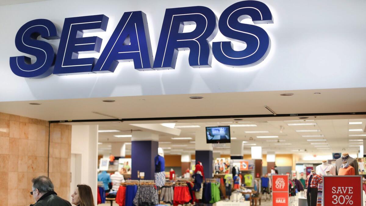 A Sears department store in Ohio in 2017.