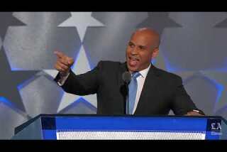 Watch Sen. Cory Booker speak at the Democratic National Convention