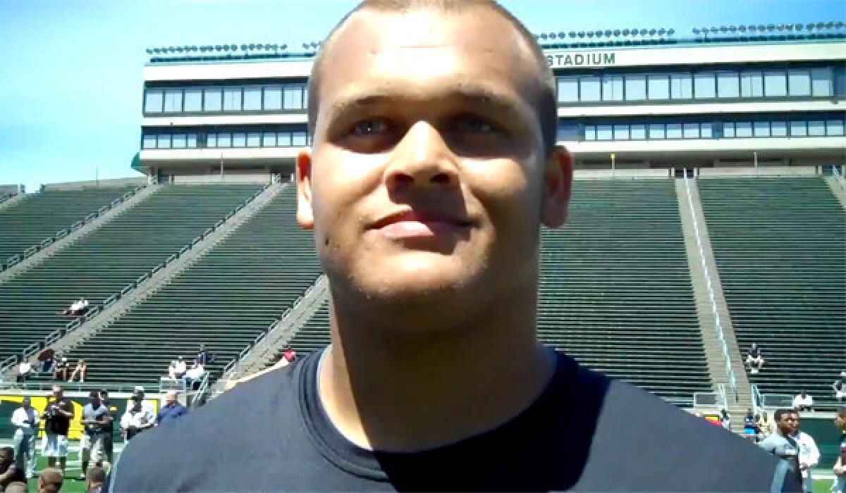Defensive lineman Eddie Vanderdoes will be eligible to play for UCLA this season after defecting from Notre Dame.