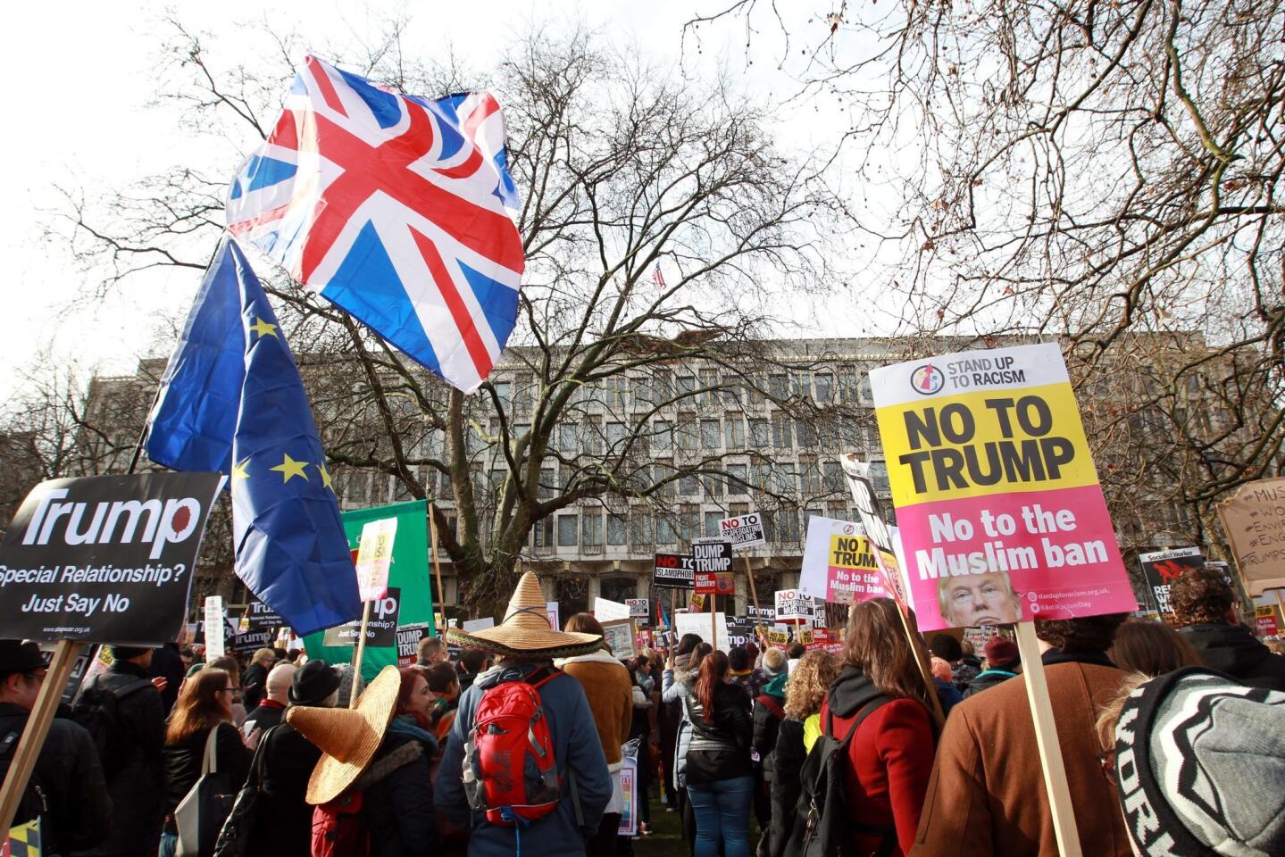 Anti Trump en Londres