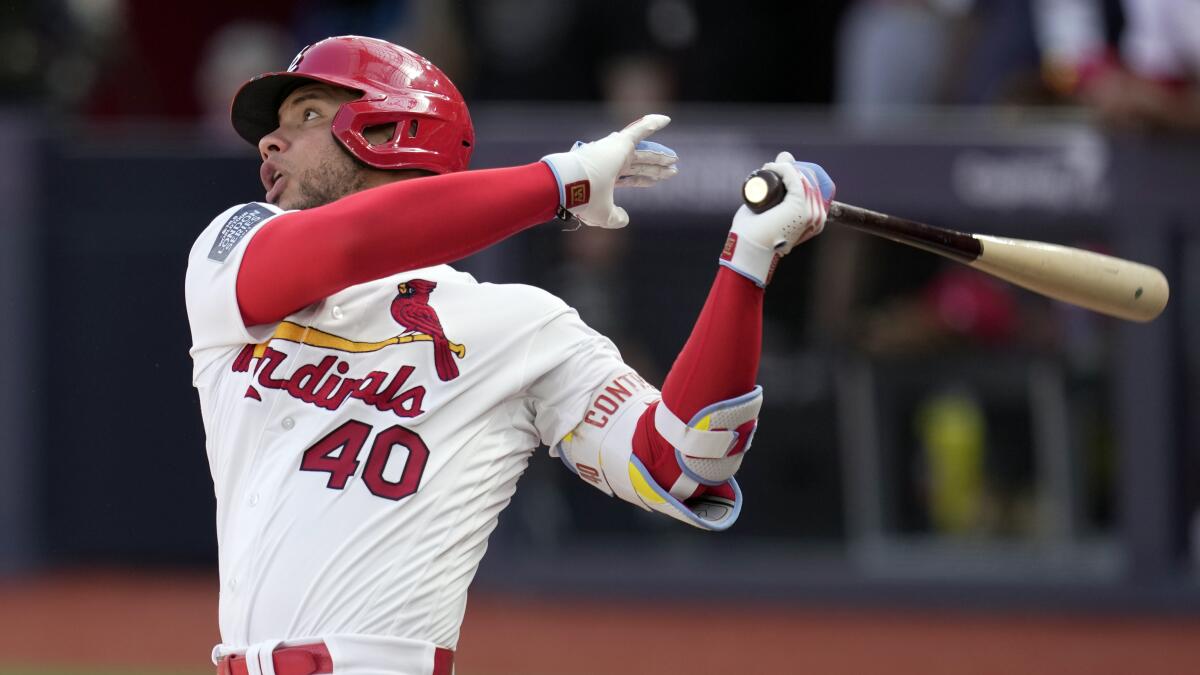 Nolan Arenado, Jordan Walker hit first-inning homers to power Cardinals  past Athletics 6-2 - The San Diego Union-Tribune