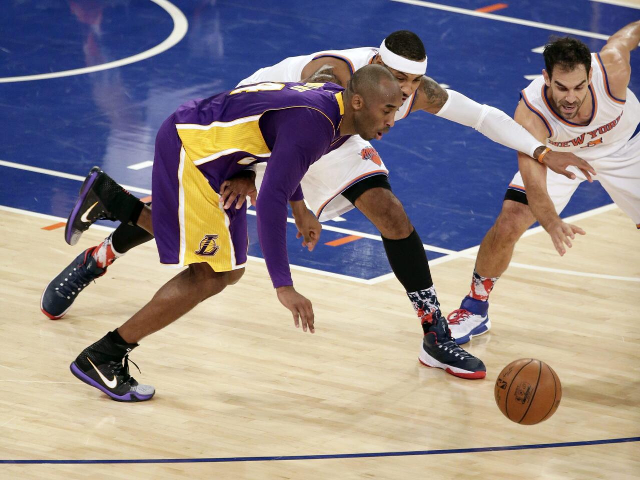 Los Angeles Lakers at New York Knicks
