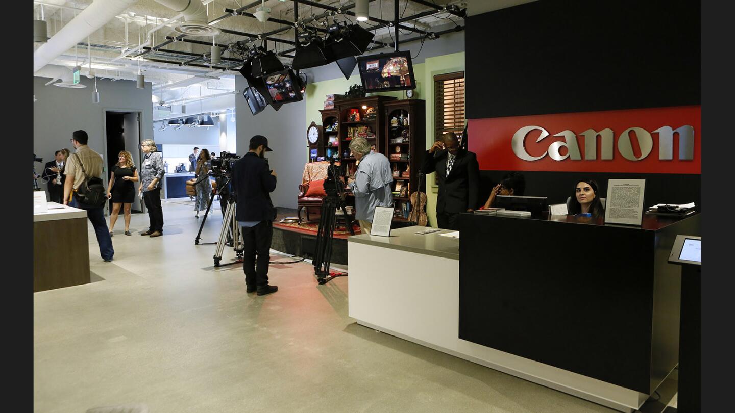 Photo Gallery: Canon USA Inc. opens state of the art technical and service support center in Burbank