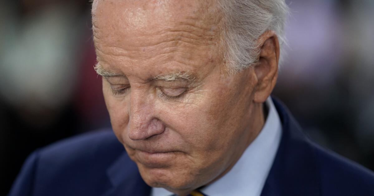 Column Biden's age is a problem with voters. For Democrats, that's a