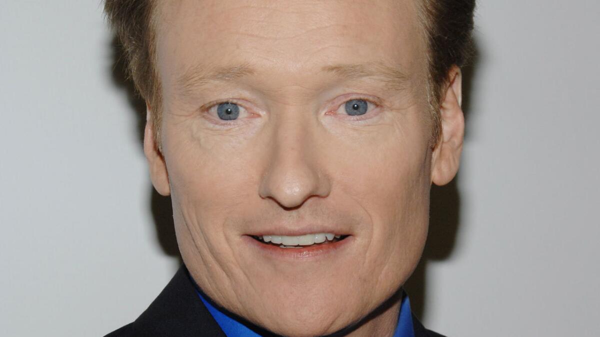 Conan O'Brien filmed part of his TBS show in Cuba over the weekend.