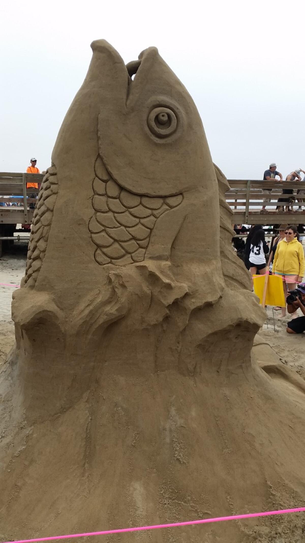IB Posse's structure from the 2019 Sun and Sea Festival in Imperial Beach.