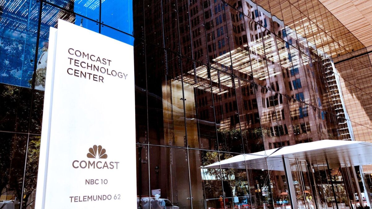 Comcast Corp. reported third-quarter earnings Thursday morning.