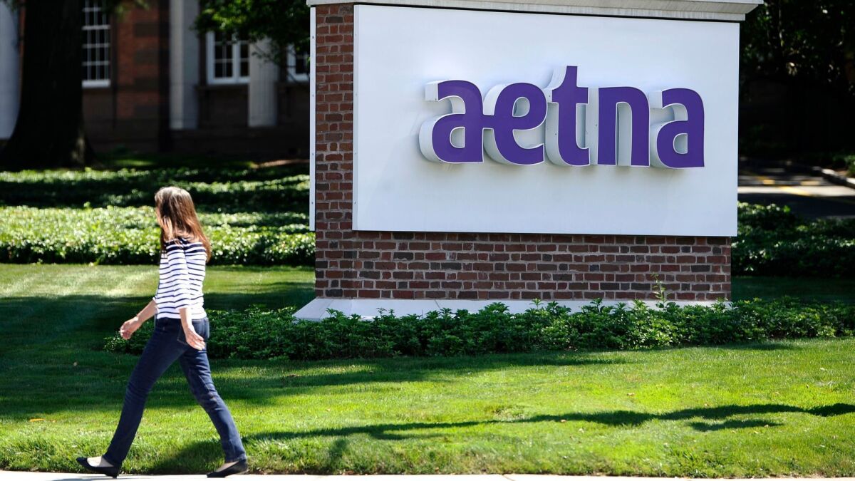 Aetna will be investigated by the state Department of Managed Health Care and the California Department of Insurance.