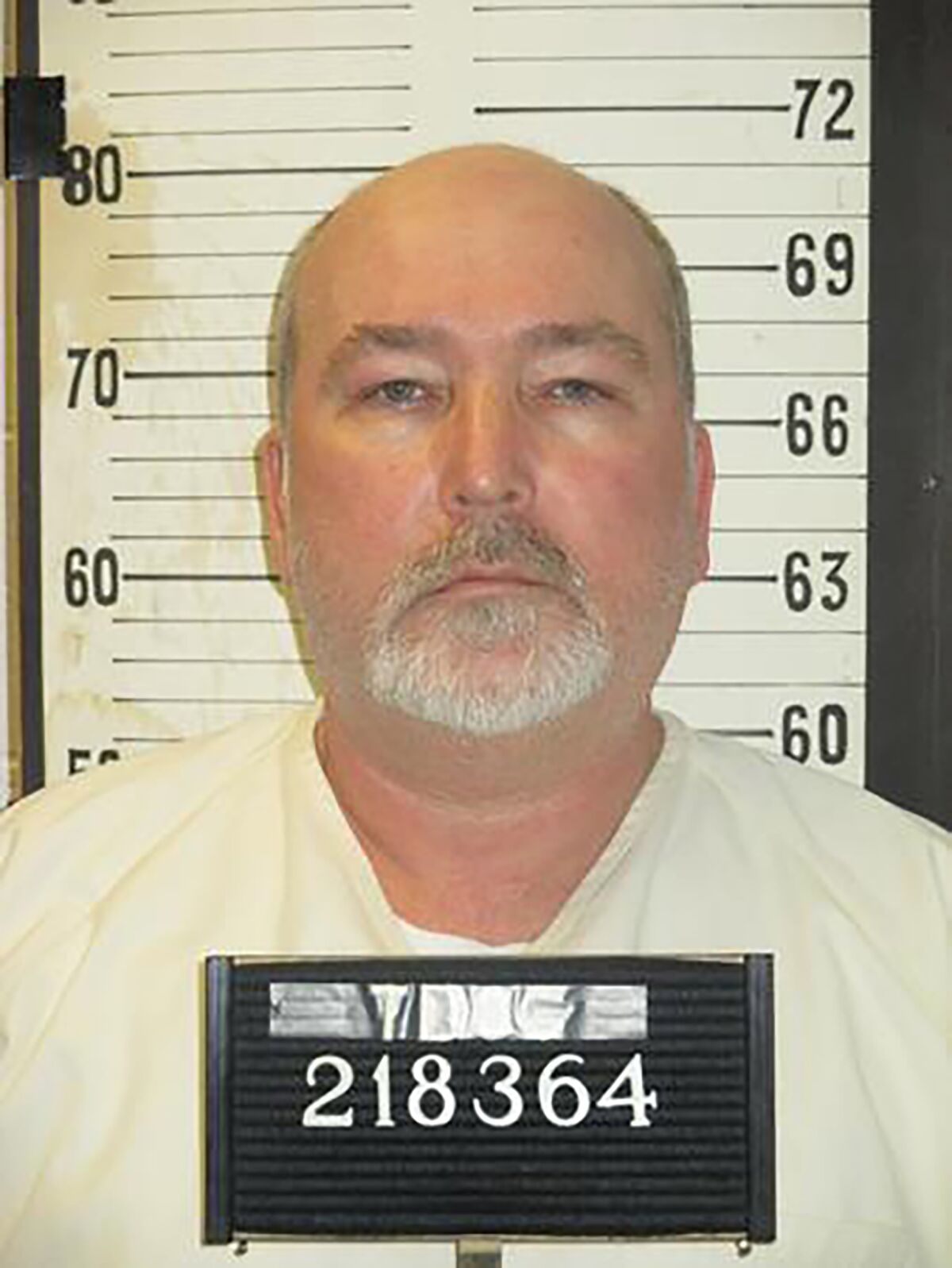 This photo provided by the Tennessee Department of Corrections shows Gary Wayne Sutton. Tennessee last week set three new execution dates for inmates in 2022, driving the total number of executions planned this year to five. The state had temporarily halted executions during the pandemic but is currently planning one execution every other month beginning in April. Last week, the Tennessee Supreme Court set execution dates for Donald Middlebrooks, Byron Black, and Gary Wayne Sutton. (Tennessee Department of Corrections via AP)