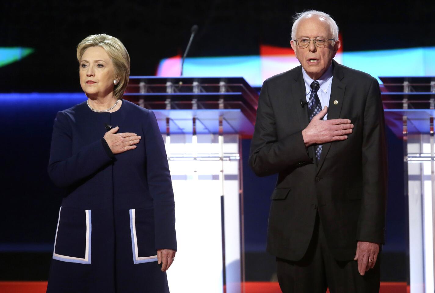 Democratic presidential debate in Flint, Mich.