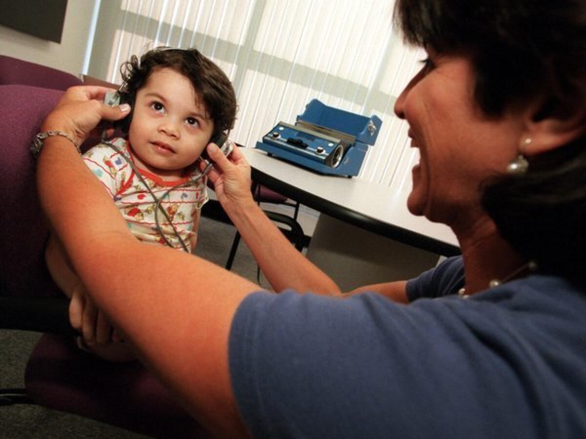 Young children should have their hearing tested more frequently, says the author of a new study that found such screenings are cost-effective.