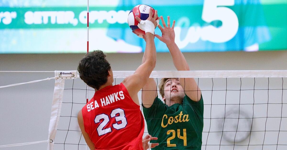 Mira Costa boys volleyball gets revenge against rival Redondo Union