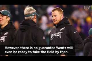 Carson Wentz's road to recovery probably remains same distance, just bumpier