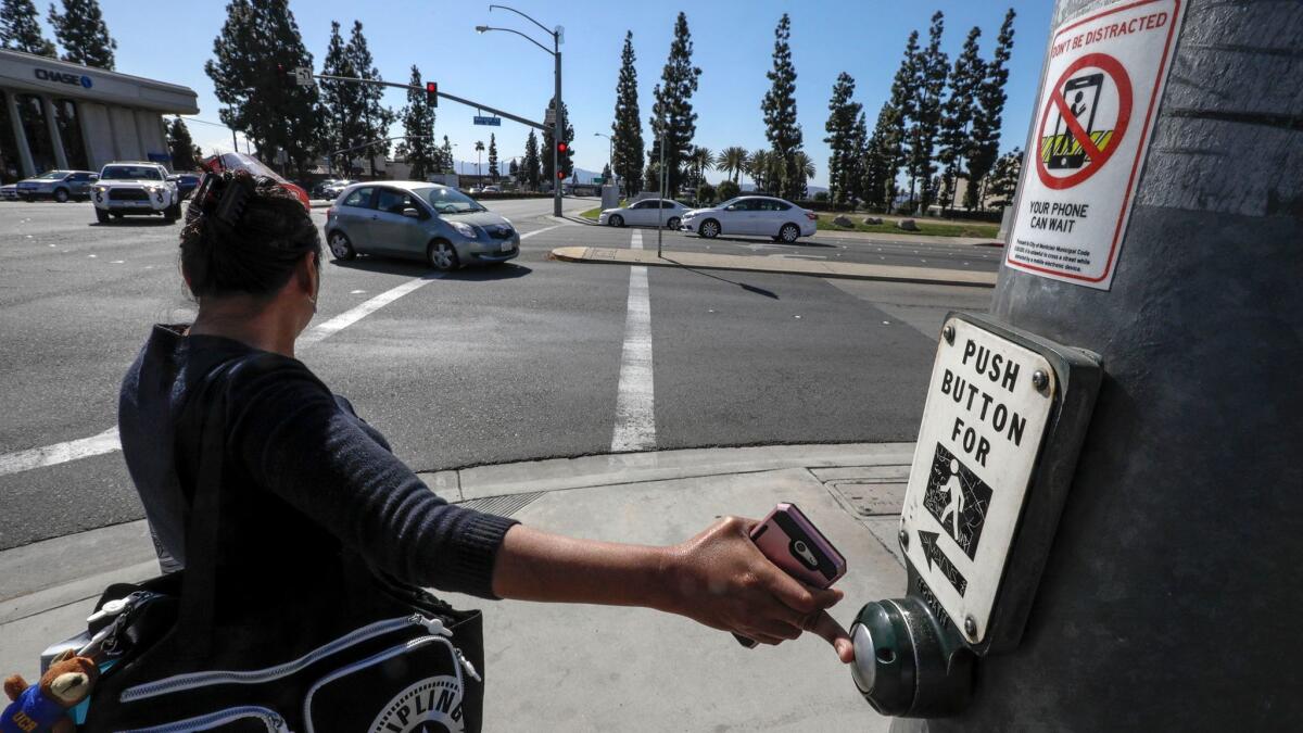 The Montclair City Council recently approved a law that makes it a ticket-worthy offense to cross the street while on your cellphone. It's an effort to reduce collisions that involve distracted pedestrians.