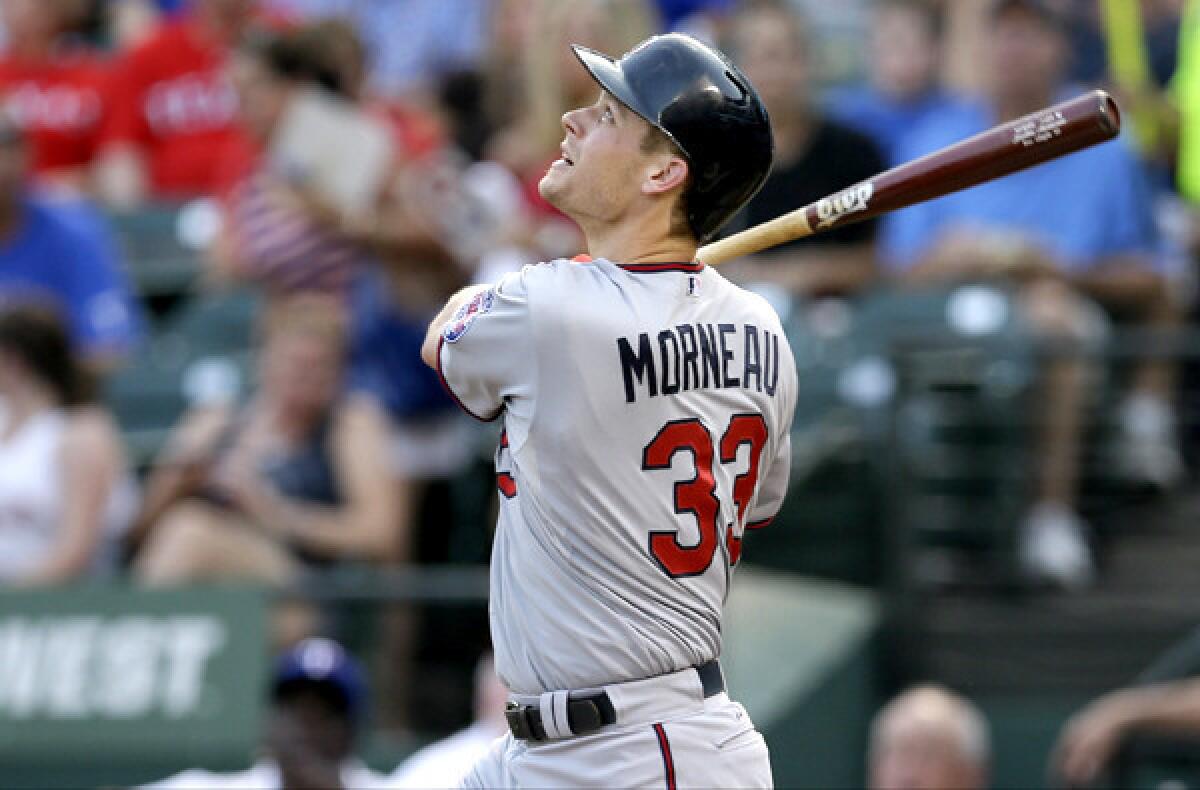 Justin Morneau has been particularly hot lately, hitting nine home runs in August for the Twins.