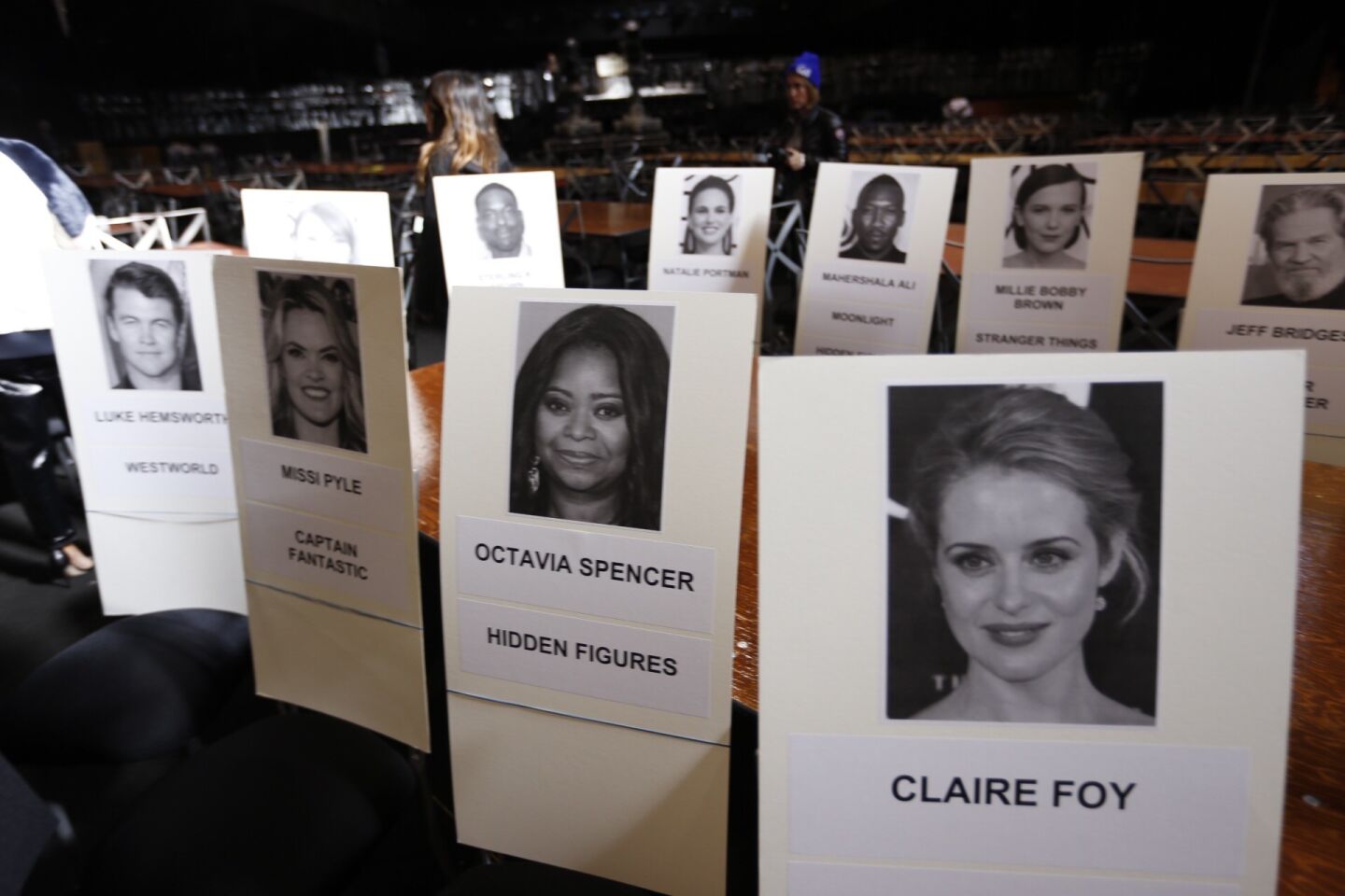 Staging the Screen Actors Guild Awards