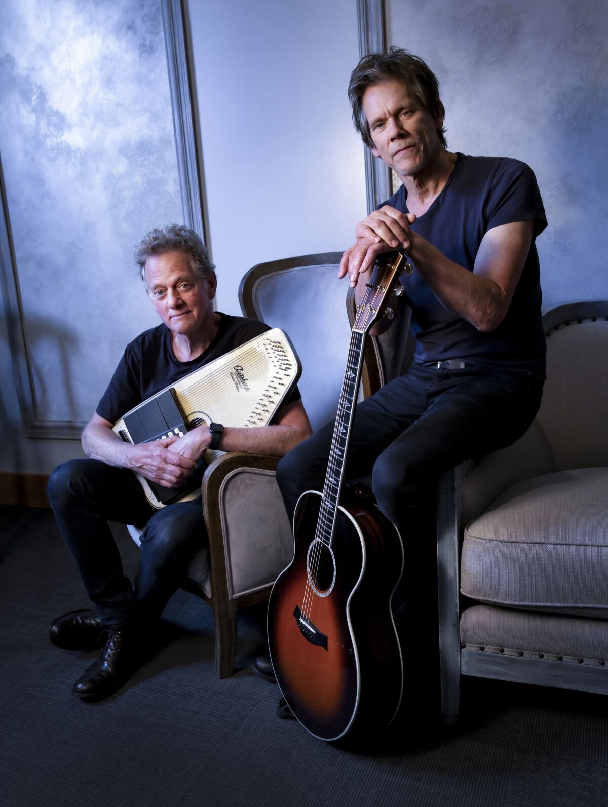 Kevin Bacon (right) and his brother, Michael, have been making music together as the Bacon Brothers since 1995.