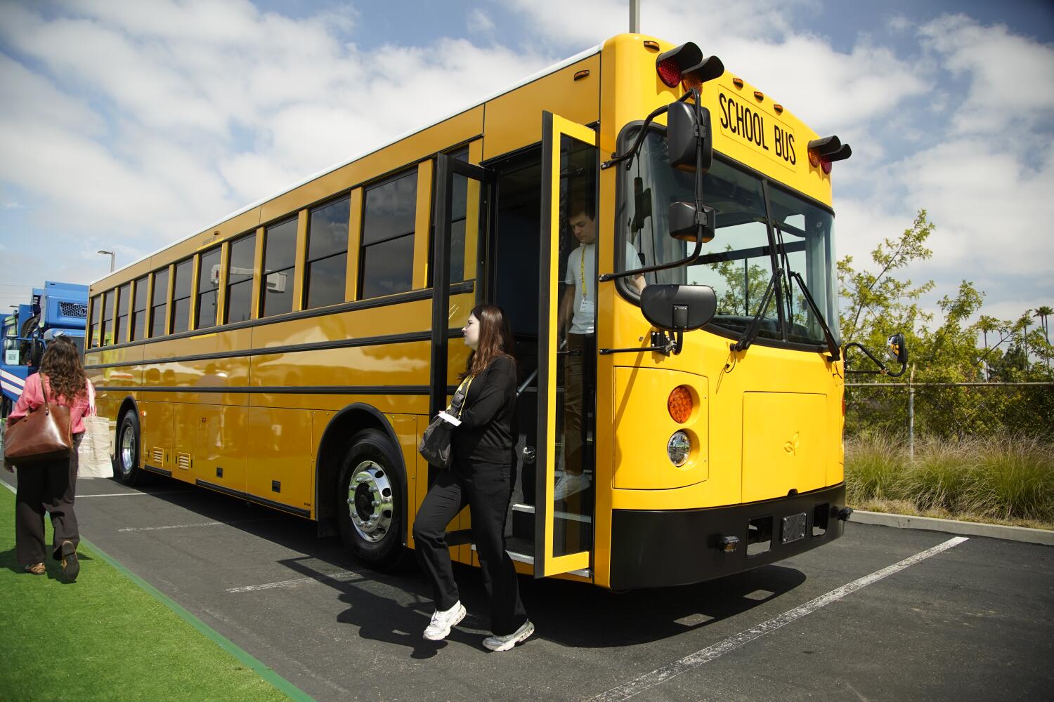 GreenPower Motor Company's Type D, all-electric school bus