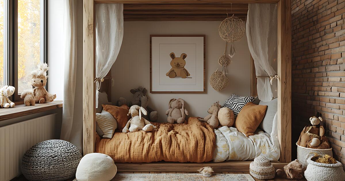 Nature-Inspired Kids’ Rooms Are the Calming Trend of 2025 Nature-Inspired Kids’ Rooms Are the Calming Trend of 2025