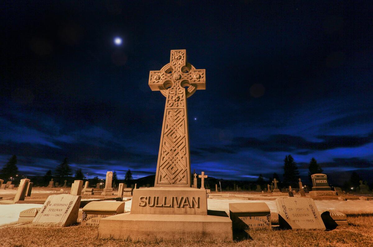 St. Patrick's Cemetery in Butte, Montana. (Mark Boster / Los Angeles Times)