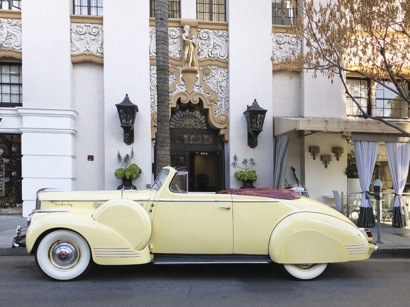 This 1941 Packard 160 Convertible is owned by Louis J. Horvitz, Emmy-winning director.  