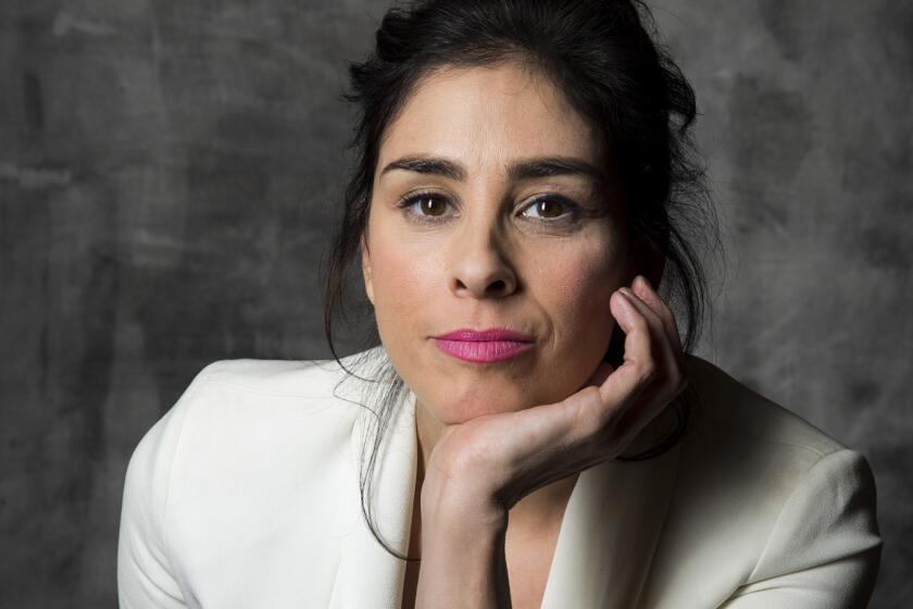 "Stand-up comedy is about connection and looking in people's eyes," Sarah Silverman says.