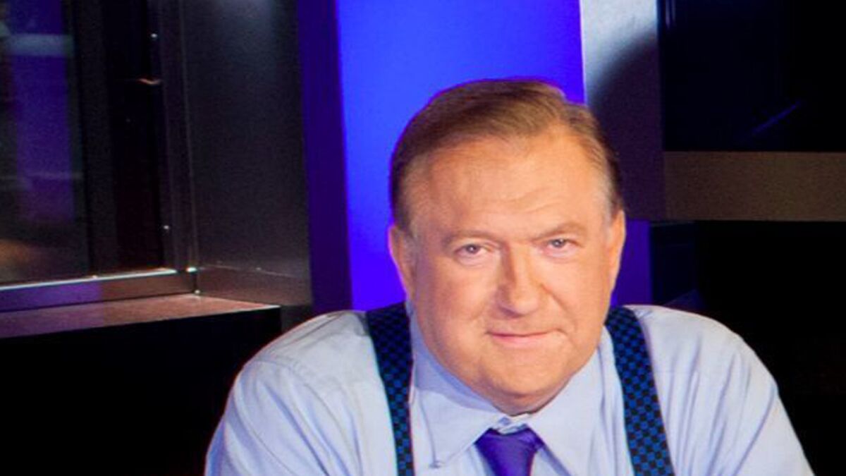 Bob Beckel following a taping of Fox News' "The Five" in New York in 2013.