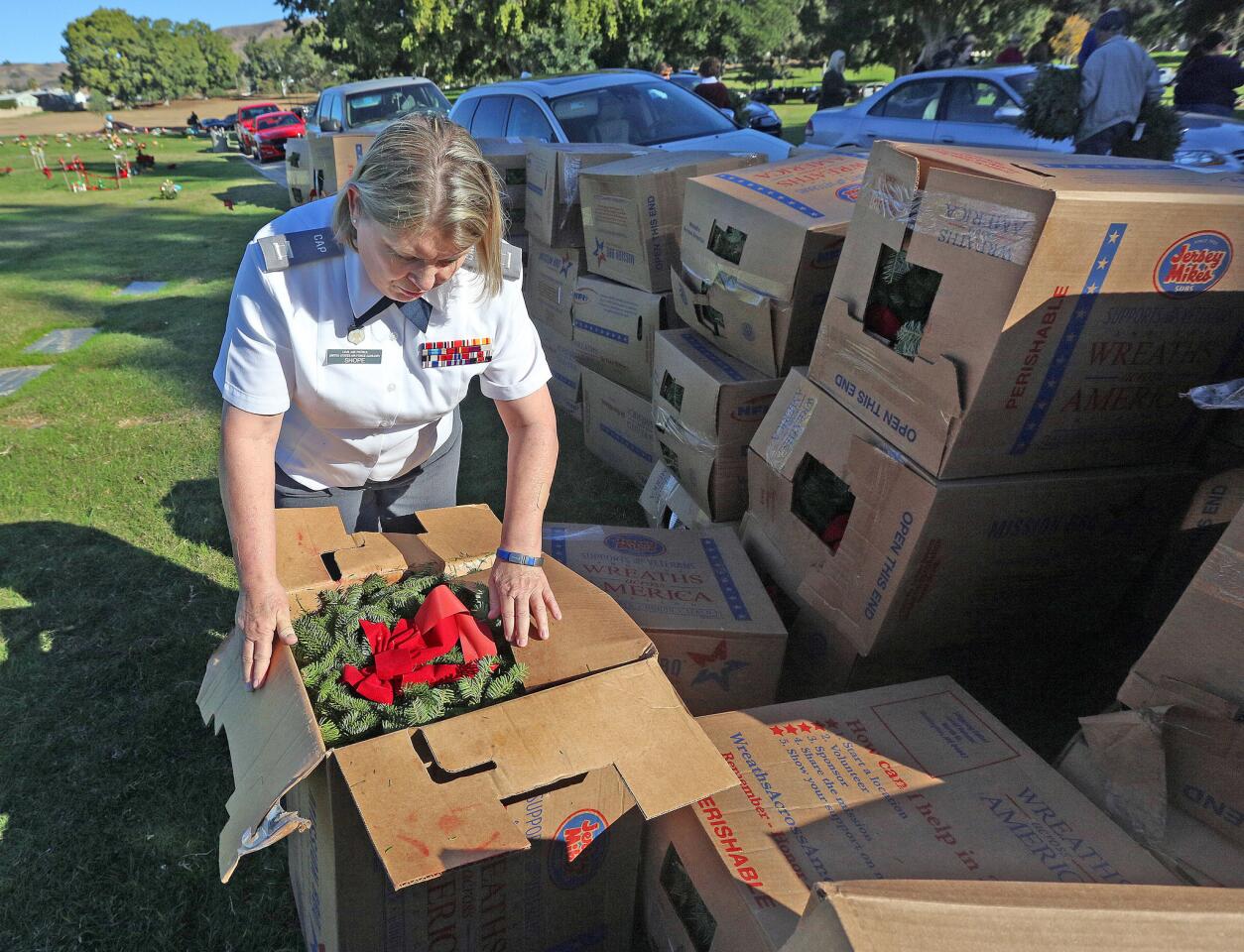 Photo Gallery: Wreaths Across America Day at Memory Garden Memorial Park in Brea
