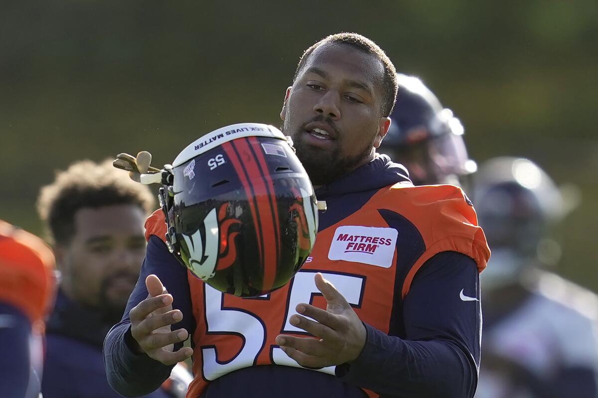 Denver Broncos trade star Bradley Chubb to Miami Dolphins - The San Diego  Union-Tribune