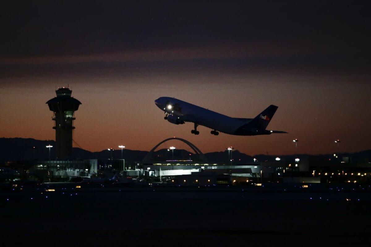 Los Angeles International Airport handled a record number of foreign passengers last year.