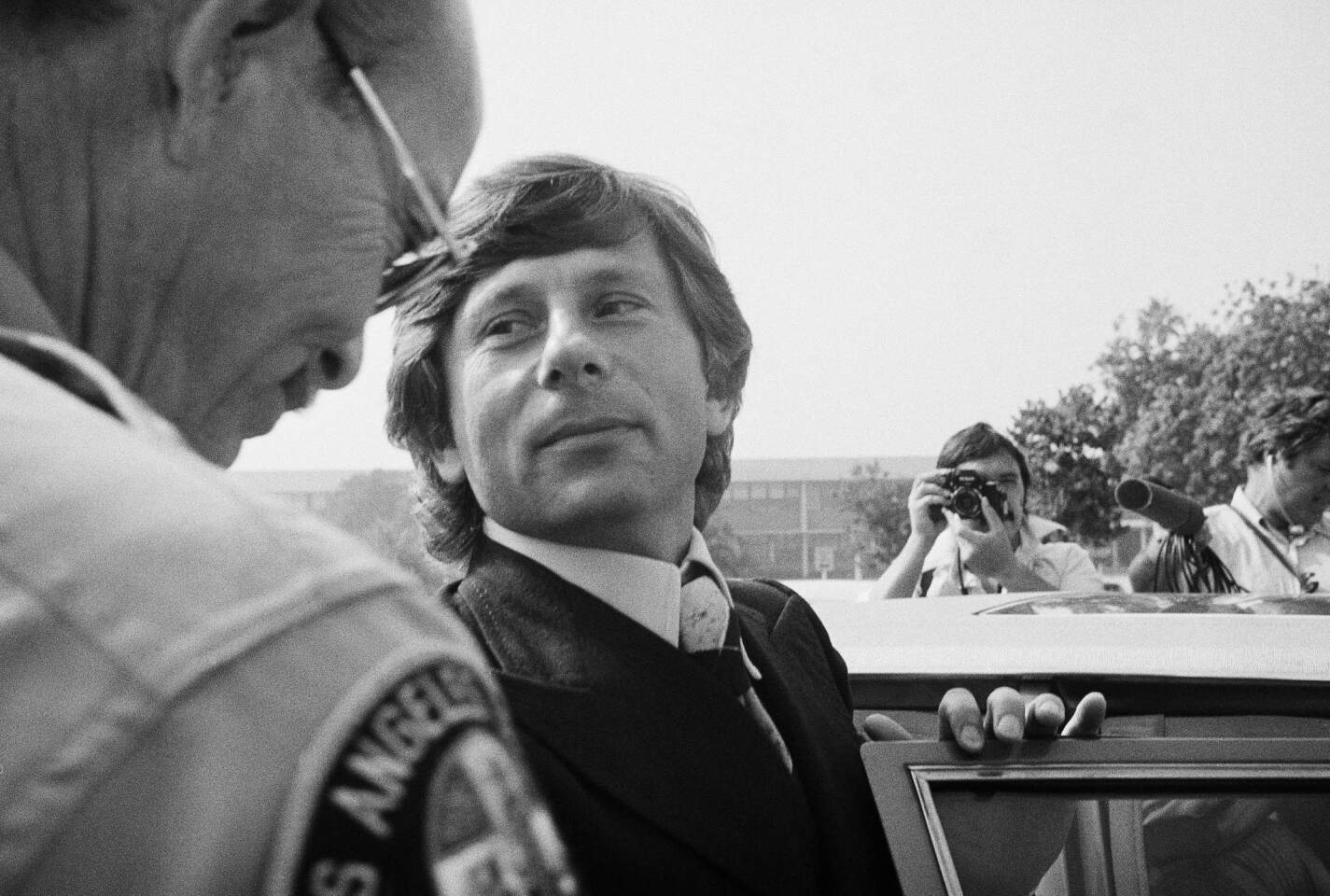 Film director Roman Polanski is seen as he leaves court on Oct. 25, 1977 in Santa Monica.