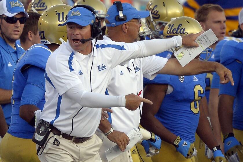 UCLA Coach Jim Mora knows freshmen will get playing time for the Bruins, but he still isn't sure how much of an impact they'll have on the team.