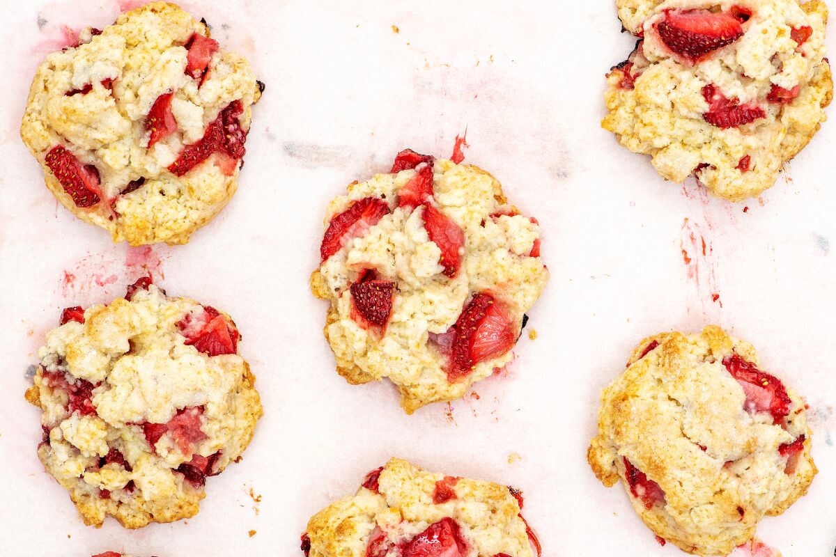 Strawberry Shortcake Cookies
