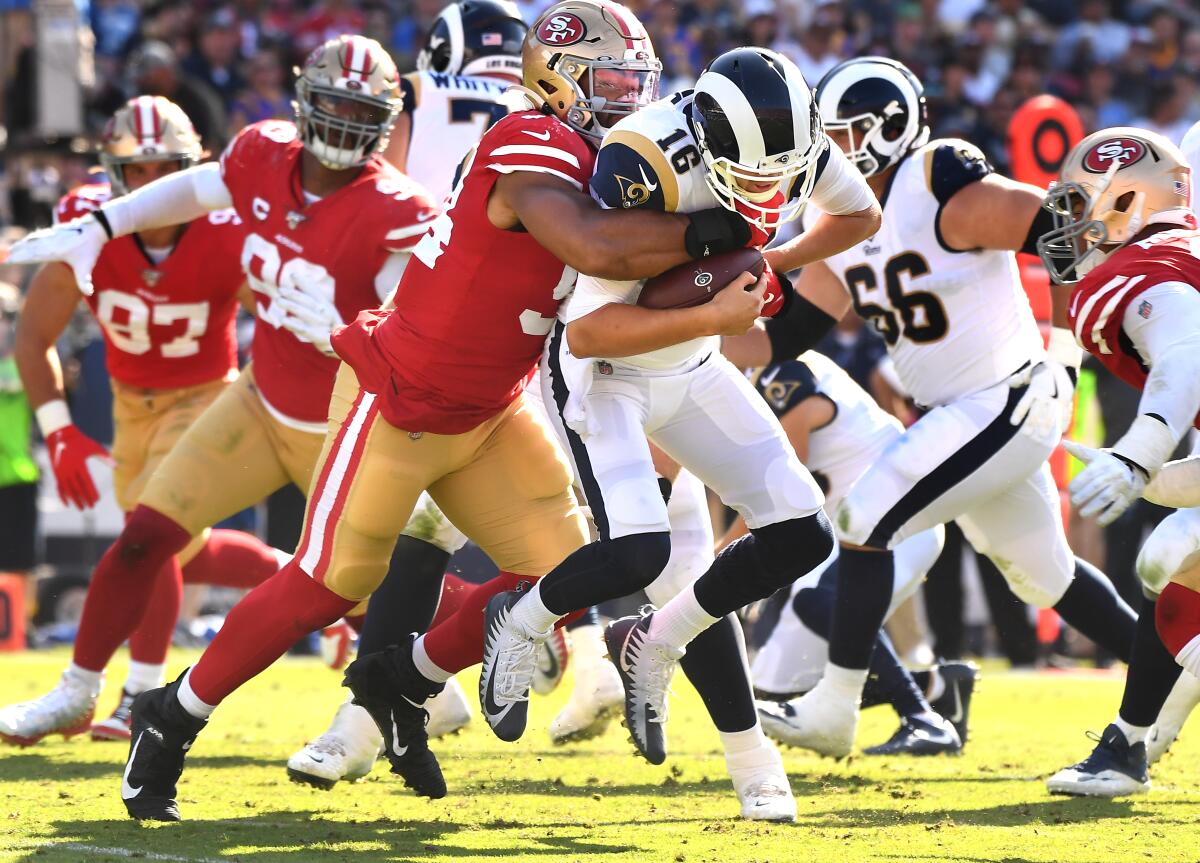 The History of the 49ers and Rams in the Playoffs