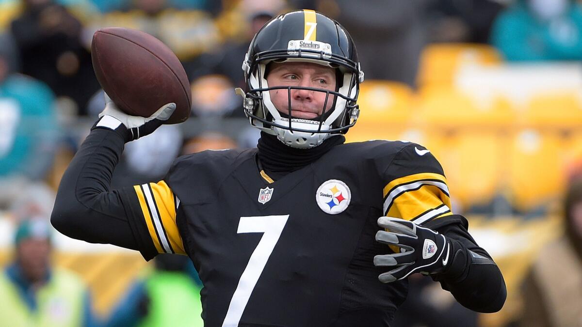 Ben Roethlisberger has the Steelers in the playoff hunt again.