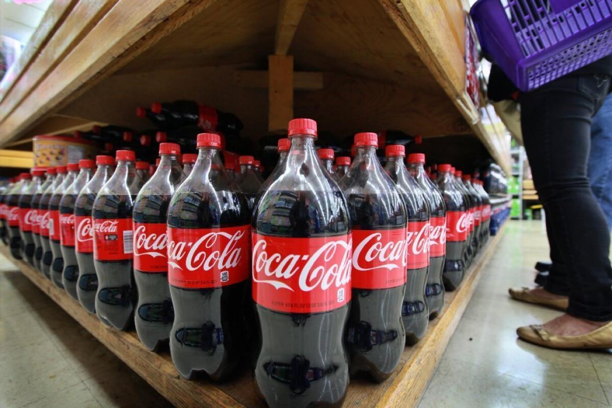 Coca-Cola Co. is facing declining demand for its products in North America.
