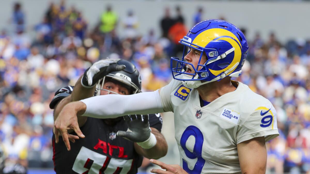 Rams got Matthew Stafford to help them win 2022 Super Bowl - Los Angeles  Times