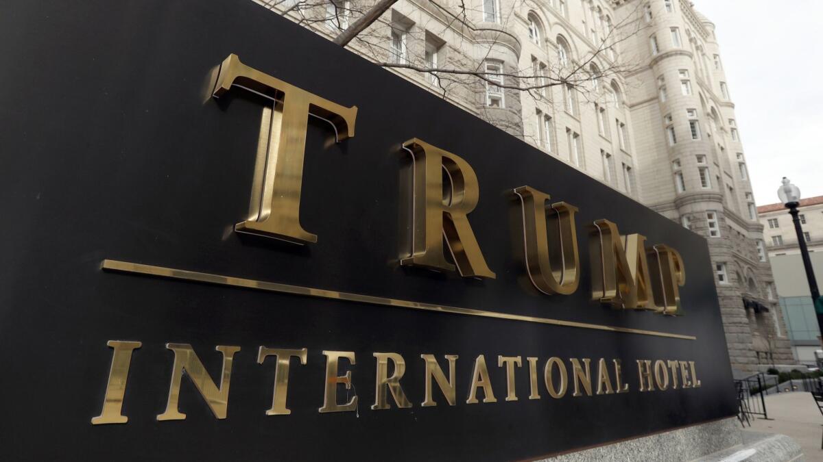 A federal judge ruled Monday that a second legal challenge over President Trump's alleged violations of the Constitution's emoluments clause could proceed.