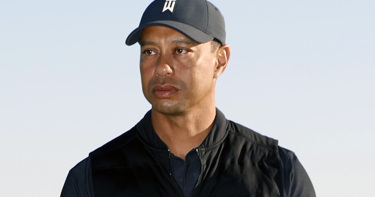 Why Tiger Woods was driving alone for a TV series before the accident