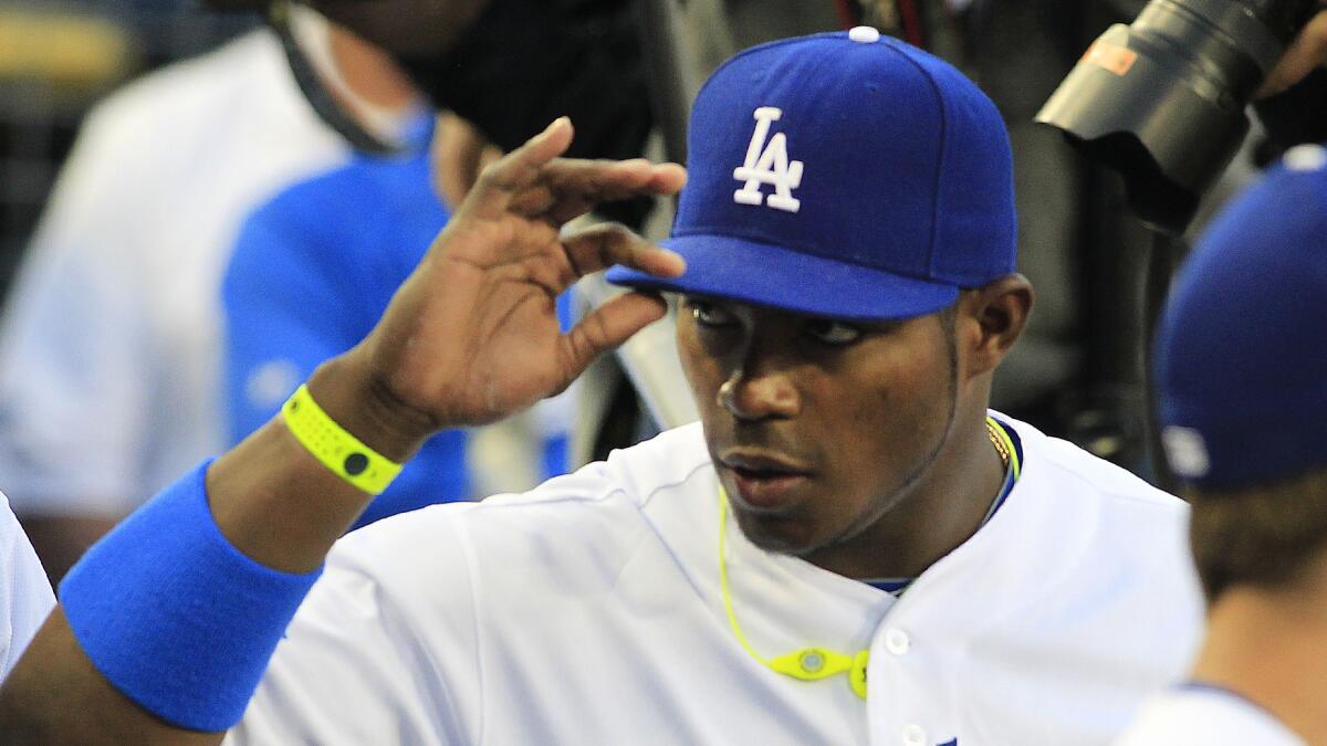 Dodgers right fielder Yasiel Puig has been elected as a National League starter for the MLB All-Star Game.